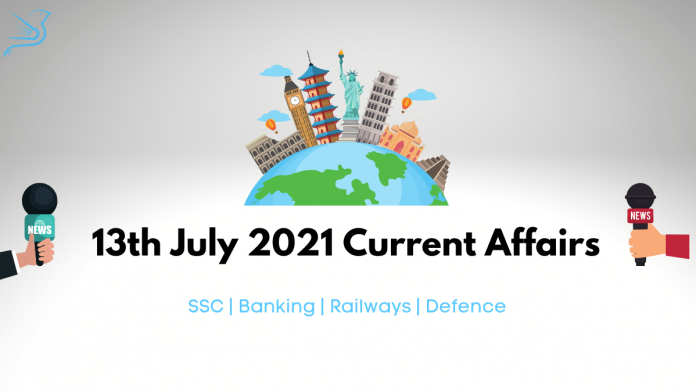 13 july current affairs hranker