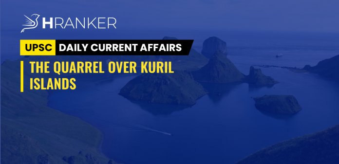 THE QUARREL OVER KURIL ISLANDS